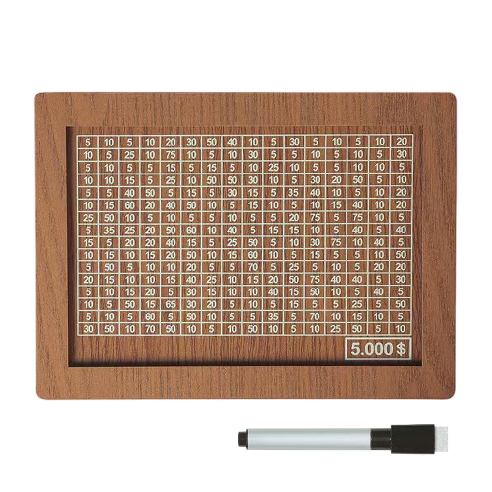 Копилка на 1000/2000/3000/5000/10000 долларов Деревянная копилка Коробка для сбережений Съемная Рустикальная копилка Коробка для хранения денег