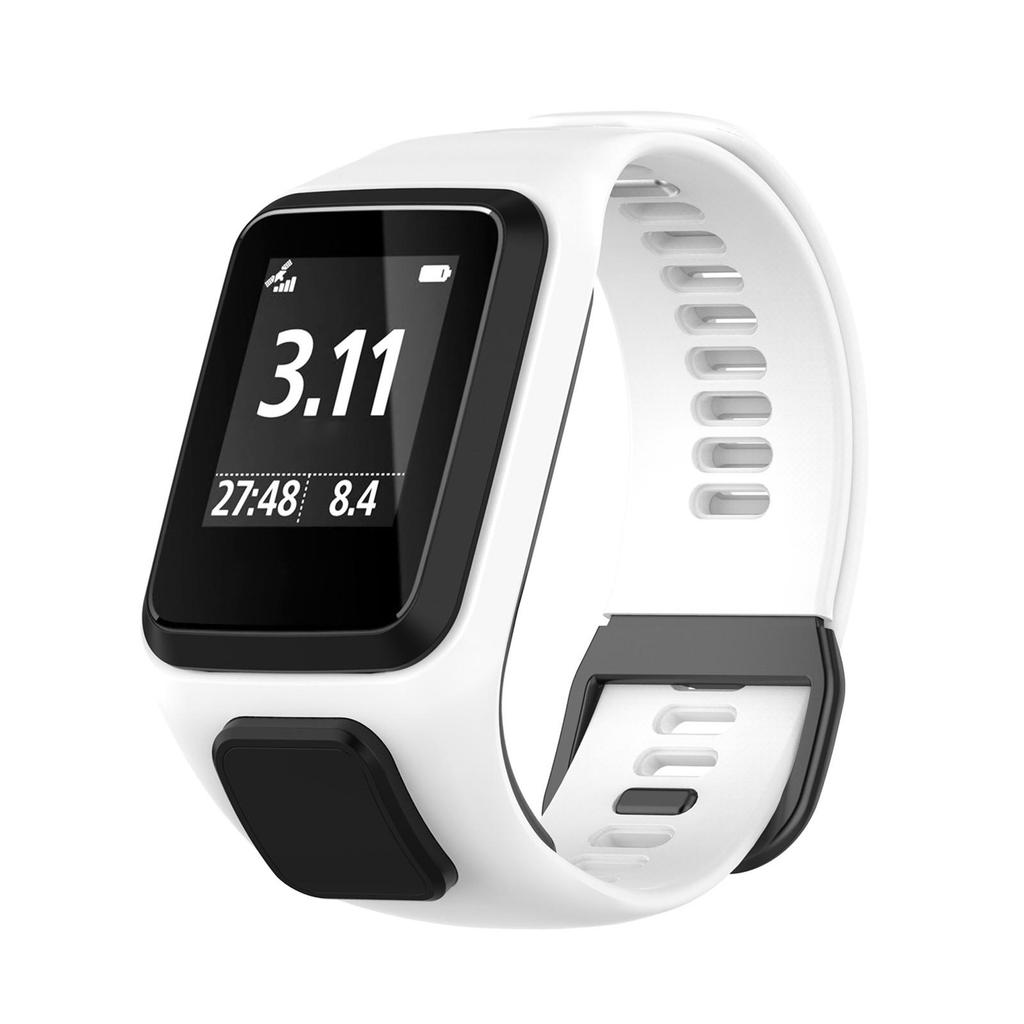 Совместимый с TomTom Smart Bracelet Strap Совместимый с Tom Tom Runner23 Spark Silicone