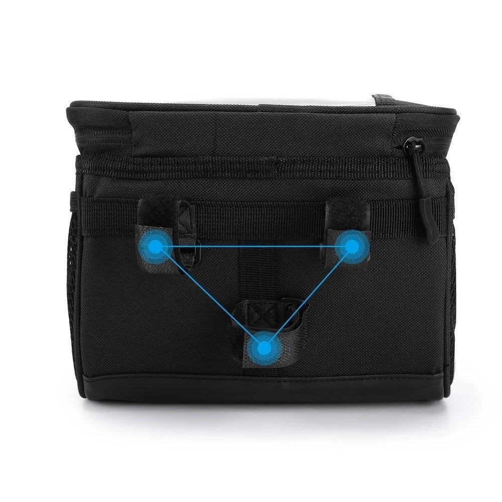 Wozinsky Handlebar Bike Bag With Phone Case 2 L Black (Wbb12Bk)