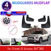 4PCS Car Mudguards for Citroen C3 Aircross 2017~2022 2018 Mudflaps Fender Mud Flap Splash Guards Cover Wheel