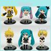 Hatsune Miku ПВХ Модель Кукла с Подвижной Позой для Подарка и Демонстрации
