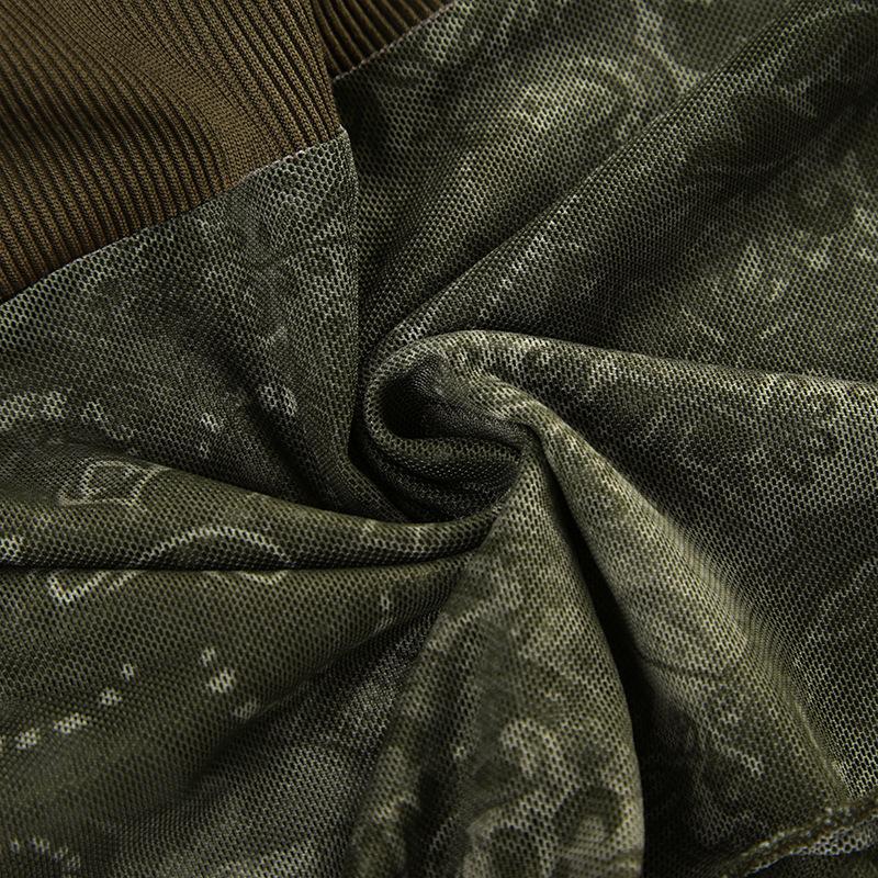 Женская майка с винтажным принтом, неровным подолом и висячим воротом, дизайнерская трикотажная лоскутная подтяжка