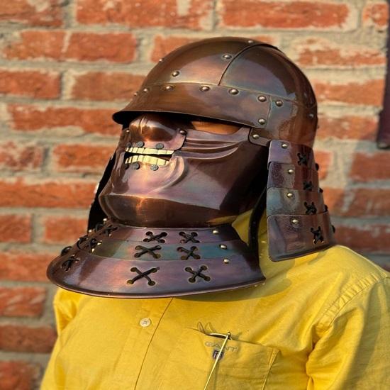 Шлем, Фэнтезийный шлем для SCA LARP, Шлем из аниме Sengoku Bashara для косплея, Средневековый шлем Casco Samurai