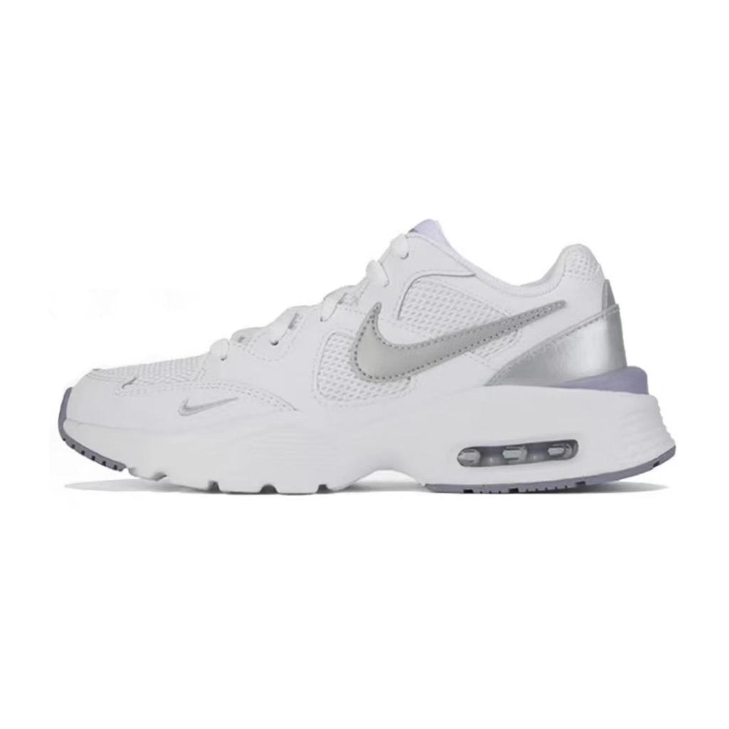 Nike Air Max Fusion Cushioning Abrasion Resistant Low top Running Shoes Women's Blue White CJ1671-105(Team292-)