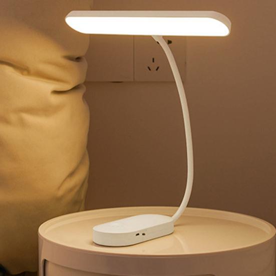 1 комплект светодиодных ламп для чтения с регулируемой цветовой температурой, диммируемым пультом дистанционного управления, без мерцания, гибкий шланг, светодиодная настольная лампа без синего света