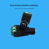 DC 5521 High-Power 12V Connector Set: Female To Male and Female DC Connections for LED Monitoring