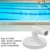 Skimmer Vacuum Plate Excellent Compatibility Replacement Repair Parts Swimming Pool Skimmer 90 Degree Hose Elbow for SP1096