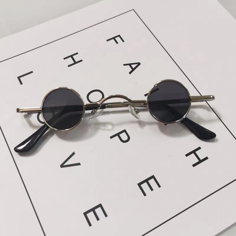 Круглые Металлические Солнцезащитные Очки Винтажная Оправа Для Женщин Солнцезащитные Очки Мужские Дизайн Роскошного Бренда Солнцезащитные Очки Женские Зеркальные Uv400