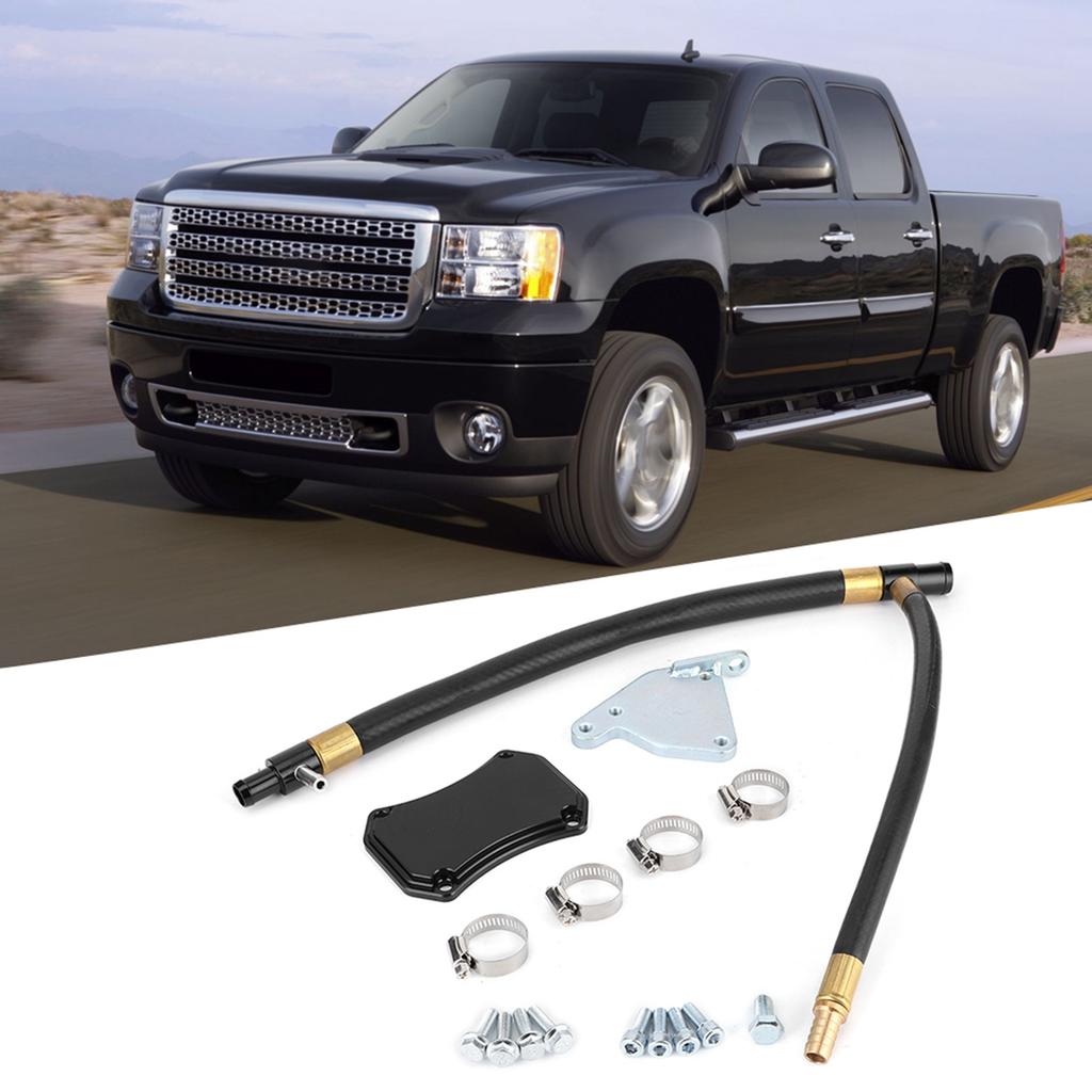 EGR Valve Cooler Delete Kit Fit for Duramax 2011?2015 6.6L LML Diessl