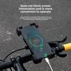 Soporte para teléfono de bicicleta resistente, ajustable y antideslizante para navegación segura