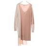 DIESEL Long sleeve knit one piece M Pink Women Used