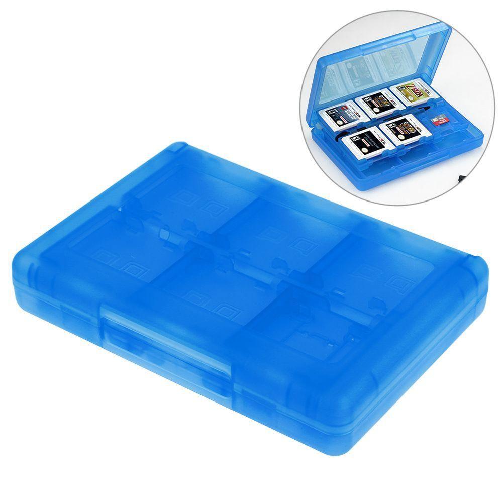 28-In-1 Game Card Case Compatible 3DS / 3DS / DSi / DSi XL / DSi LL / DS / DS Lite Cartridge Storage Box Holder