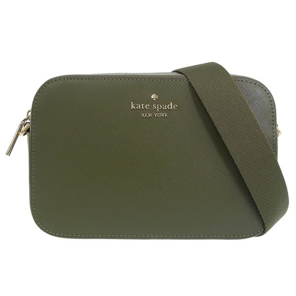 Мини-сумка-камера Kate Spade Madison KC584 из кожи сафьяно (МорскойЗеленый) - Женская сумка через плечо, Распродажа