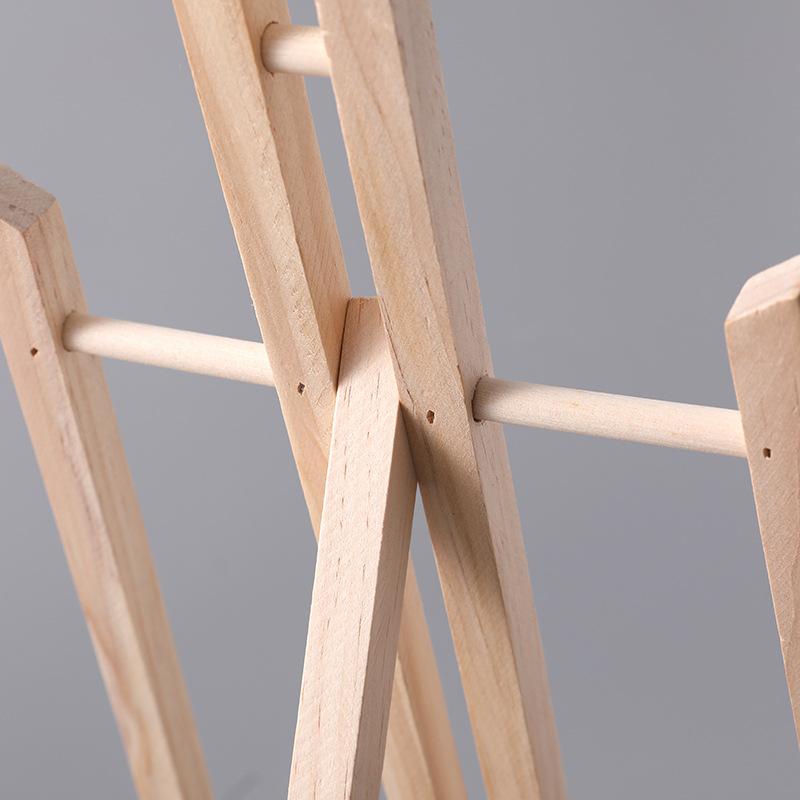 2 шт. Настольный мольберт, Мини-мольберт из дерева, Регулируемый, Для холста, Живописи, Художников, Классной комнаты, Свадьбы, Вечеринки, Выставки поделок, Домашнего декора
