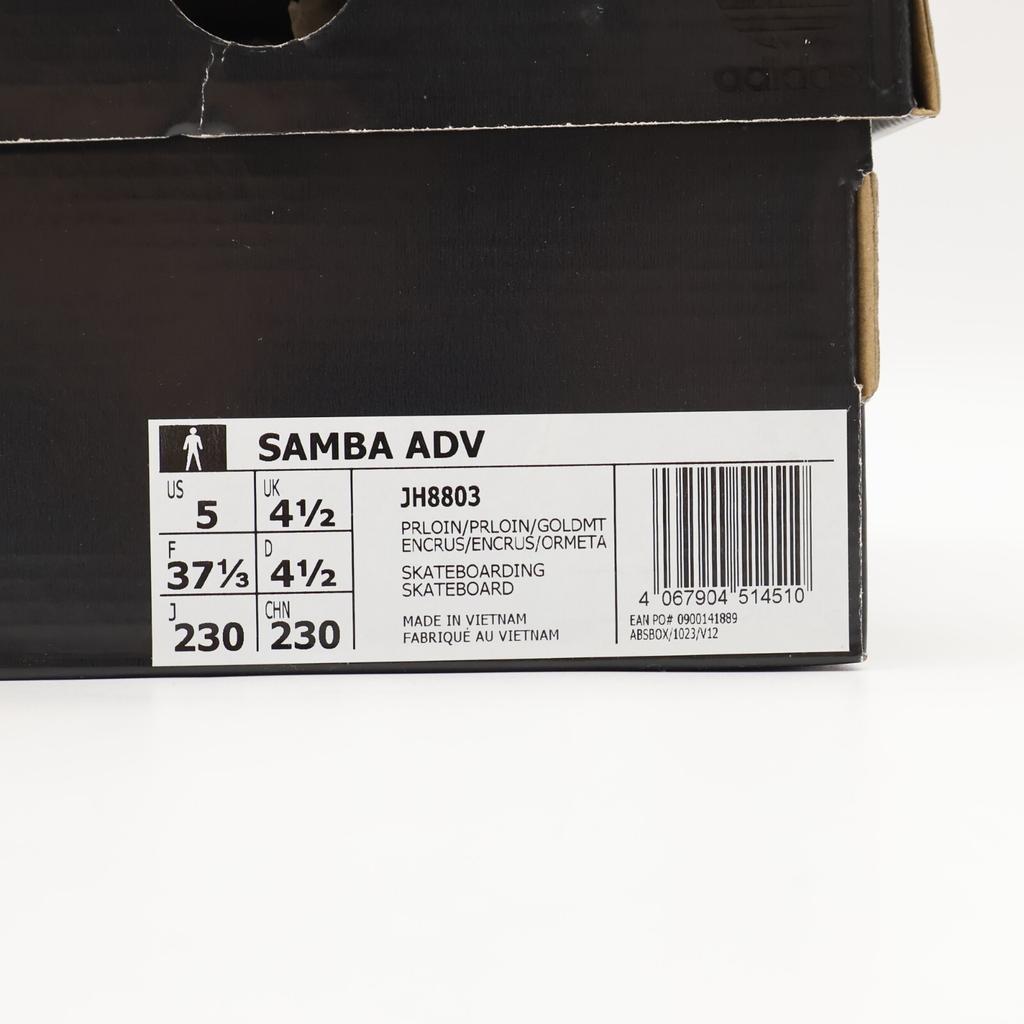 JH8803 adidas Originals Samba ADV Б/у Черный Золотой Металлик (Мужской)