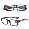 Flexible TR90 Sports Reading Glasses for Men Women Office Anti Blue Light Readers Eyewear Eye Protection Presbyopia Eyeglasses