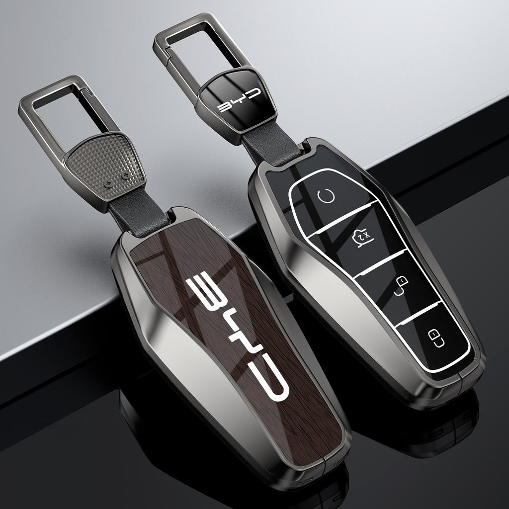 Чехол для ключа автомобиля BYD Song Pro Plus Max Dmi EV Seal Dolphin Пульт дистанционного управления Ключ Аксессуары для автомобиля
