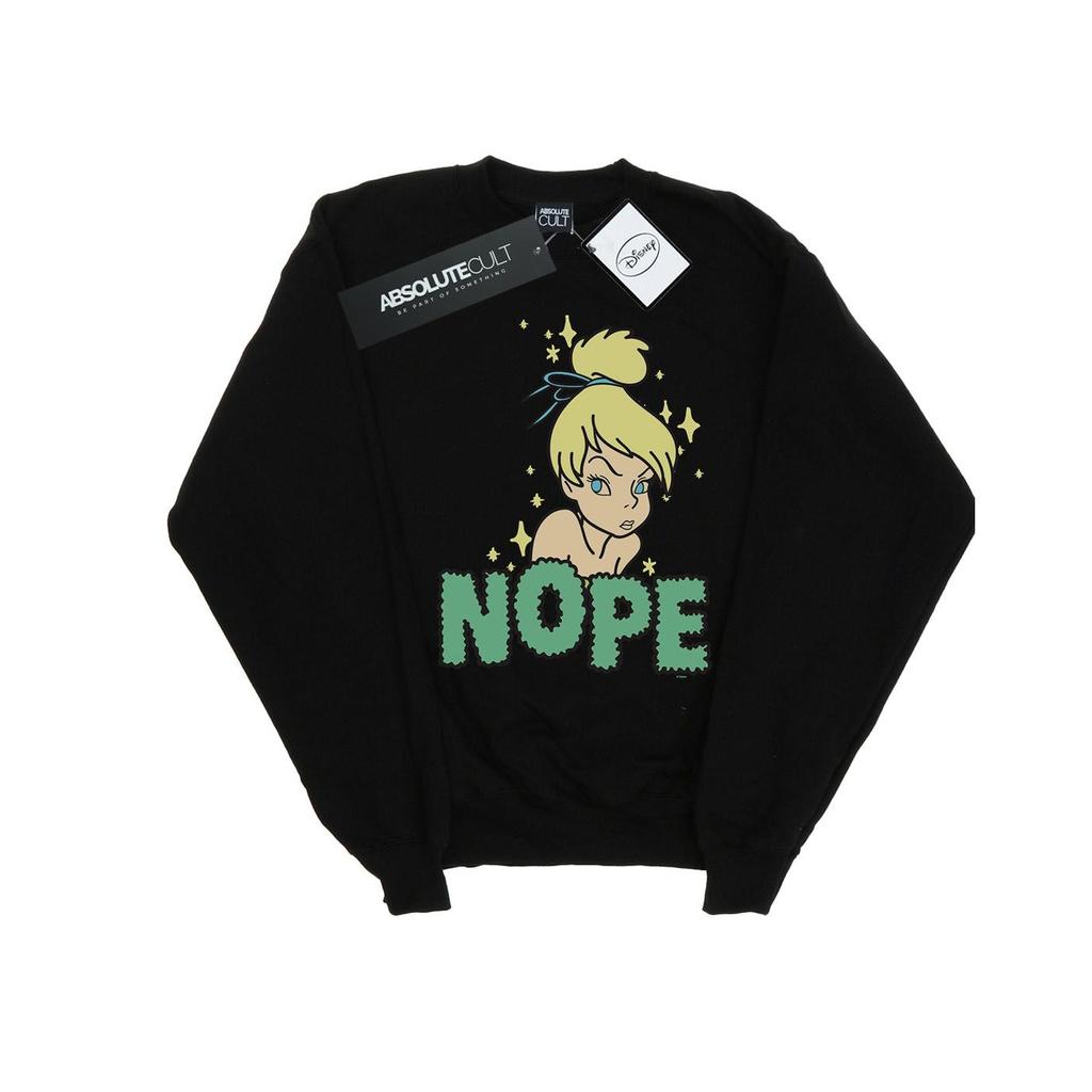 Disney Mens Tinker Bell Nope Sweatshirt