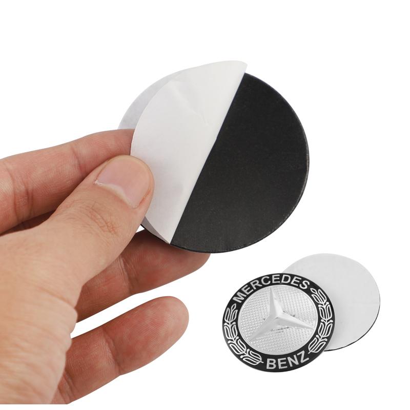 4 шт. 56 мм Наклейки на колпачки ступиц колес автомобиля Аксессуары для Mercedes Benz Brabus AMG Smart Maybach W205 W203 W206 W108 W124 W126