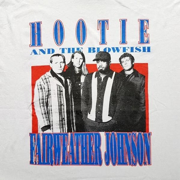 1996 Hootie And The Blowfish Fairweather Johnson Футболка Белый S-5XL UU134