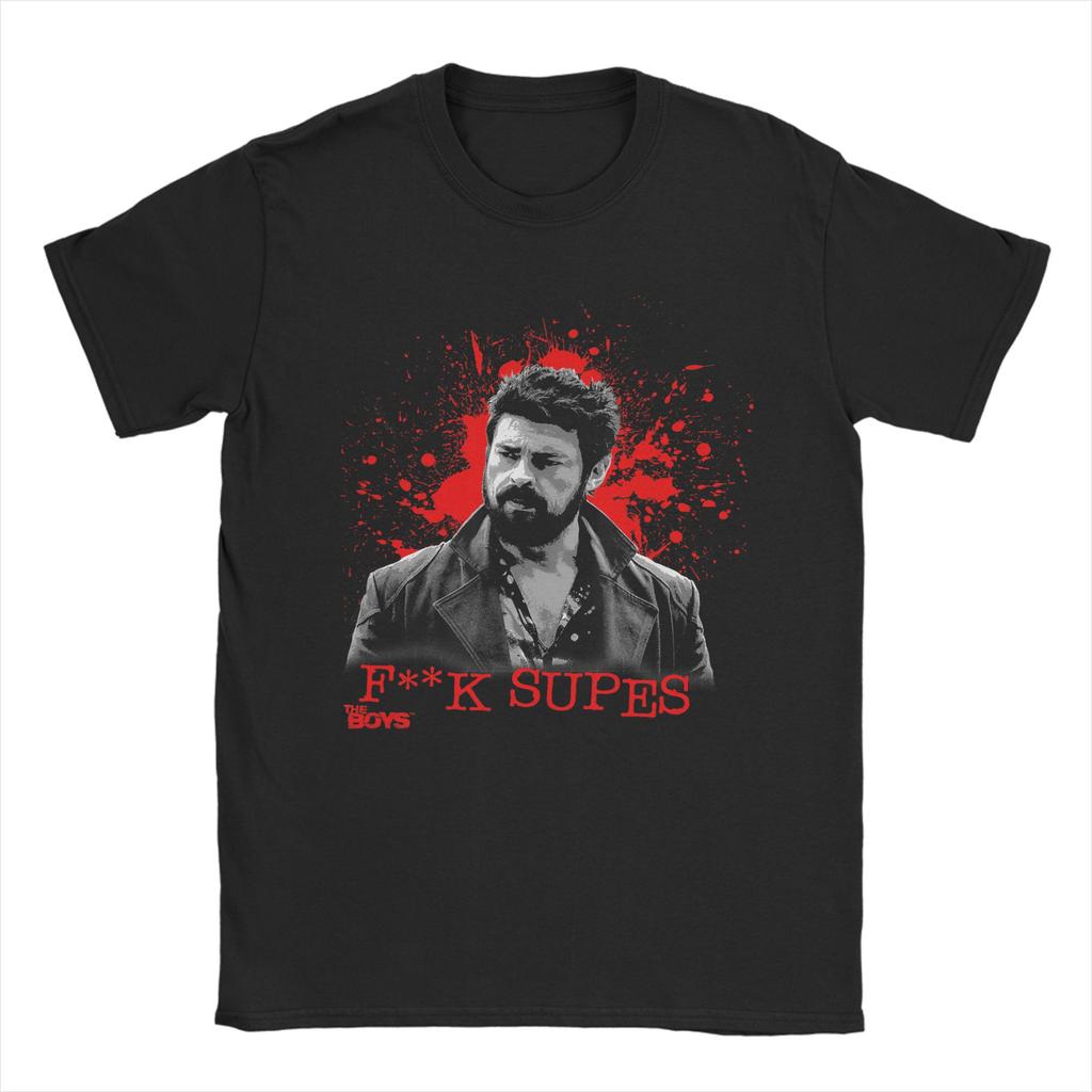 Summer Unisexs Womens The Boys Printed Tshirt Round Neck Casual City Cotton Oversize Street Trendy Clothing Yk Style