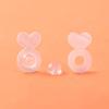 20Pcs Supportive Earring Lifters For Heavy Earrings Acrylic Back Jewelry Findings For Ear Uniqu W8D5