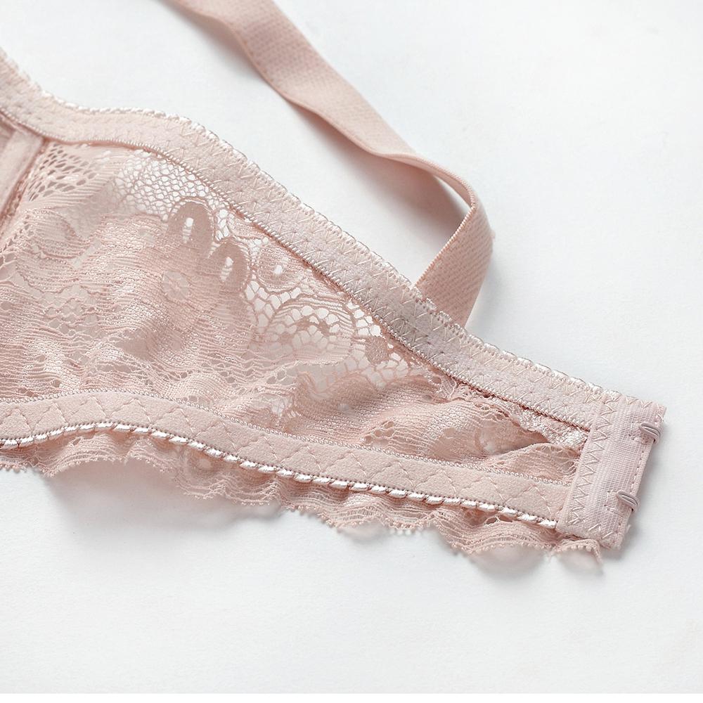 Artdewred Lace Sexy Women Plus Size Bra Mesh Bralette Lingerie Female Unpadded Floral Femme Big Bras
