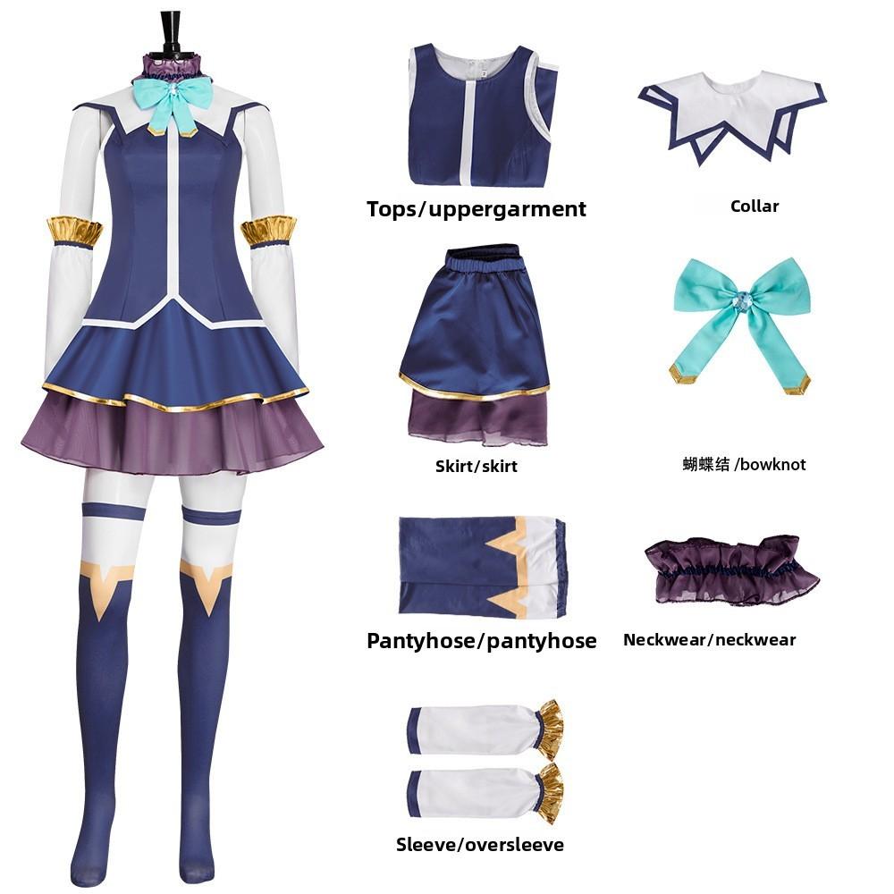 Konosuba Gods Blessing On This Wonderful World Character Cosplay Garment Made Of Polyester For Costume Parties And Convention Use
