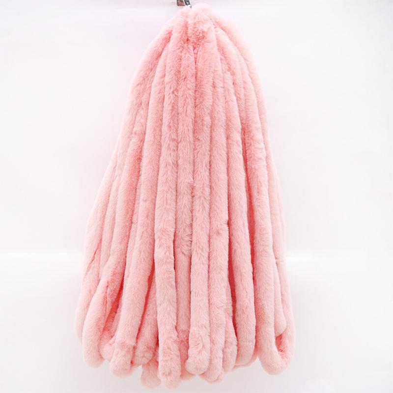 1 м искусственный мех, имитация меха кролика выдры, полоски из кроличьего меха, Рождественский костюм, планка, манжеты, аксессуары, плюшевые полоски