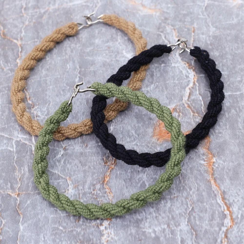 2Pcs Black Green Khaki Leggings Elastic Rope Polyester Riding Boot Rubber Band Outdoor Hiking