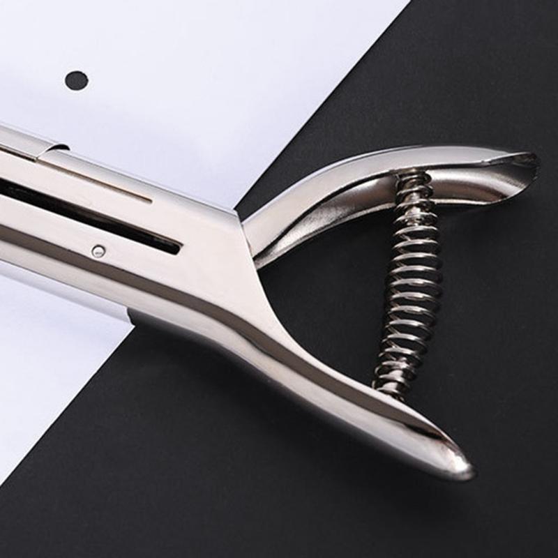 Однодырочный пробойник для длинных расстояний 3 мм 6 мм для ПВХ-карт, ID-карт, бейджей, фотографий, прочный канцелярский пробойник, стабильная работа