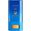 Shiseido Sun Care Прозрачный стик 20 г SPF50+ PA++++ Водостойкий УФ-солнцезащитный стик для лица