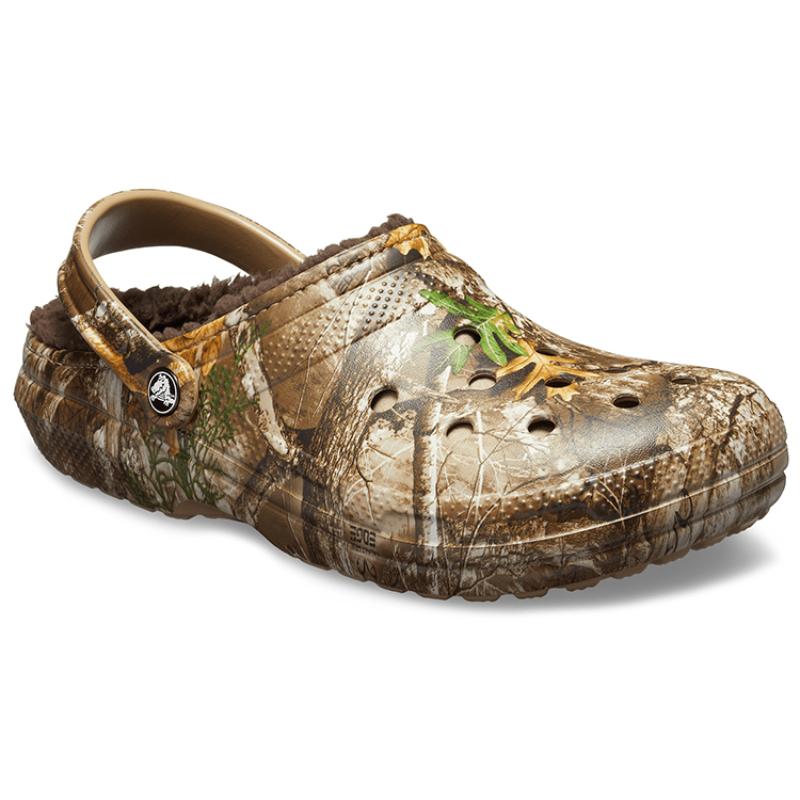 Crocs Classic Lined Realtree Edge EVA Clog 'Brown' Unisex