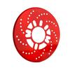 2Pcs Auto Car Vehicle Aluminum Alloy Wheel Decorative Disc Brake Cover Sheet