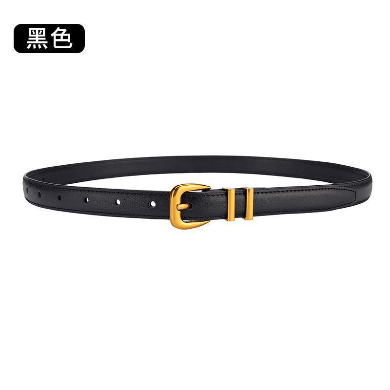 Женский ремень из натуральной коровьей кожи, женский повседневный ретро-трендовый ремень для джинсов и юбок
