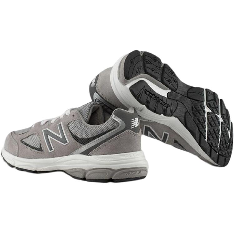 New Balance NB 888 Замшевые Удобные Универсальные Низкие Кроссовки для Бега Детские кроссовки Серый GK888GS2