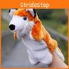 Animal Puppet Hand Plush Fox Crow Kindergarten Storytelling Toy Parentchild