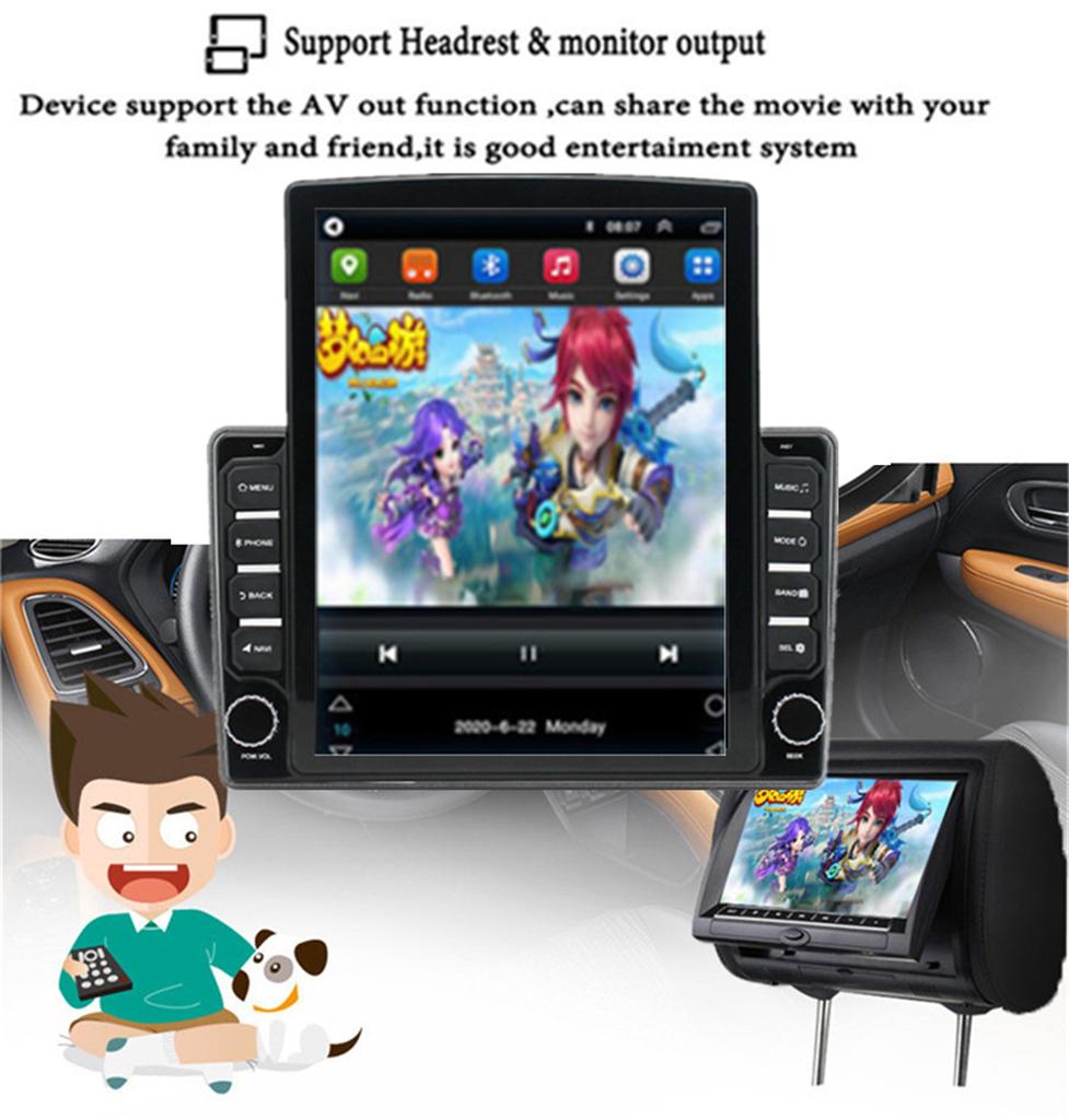 9,7'' Для Android 13 Carplay 1+16 ГБ Автомагнитола Радио Навигация GPS Для Toyota Sienna