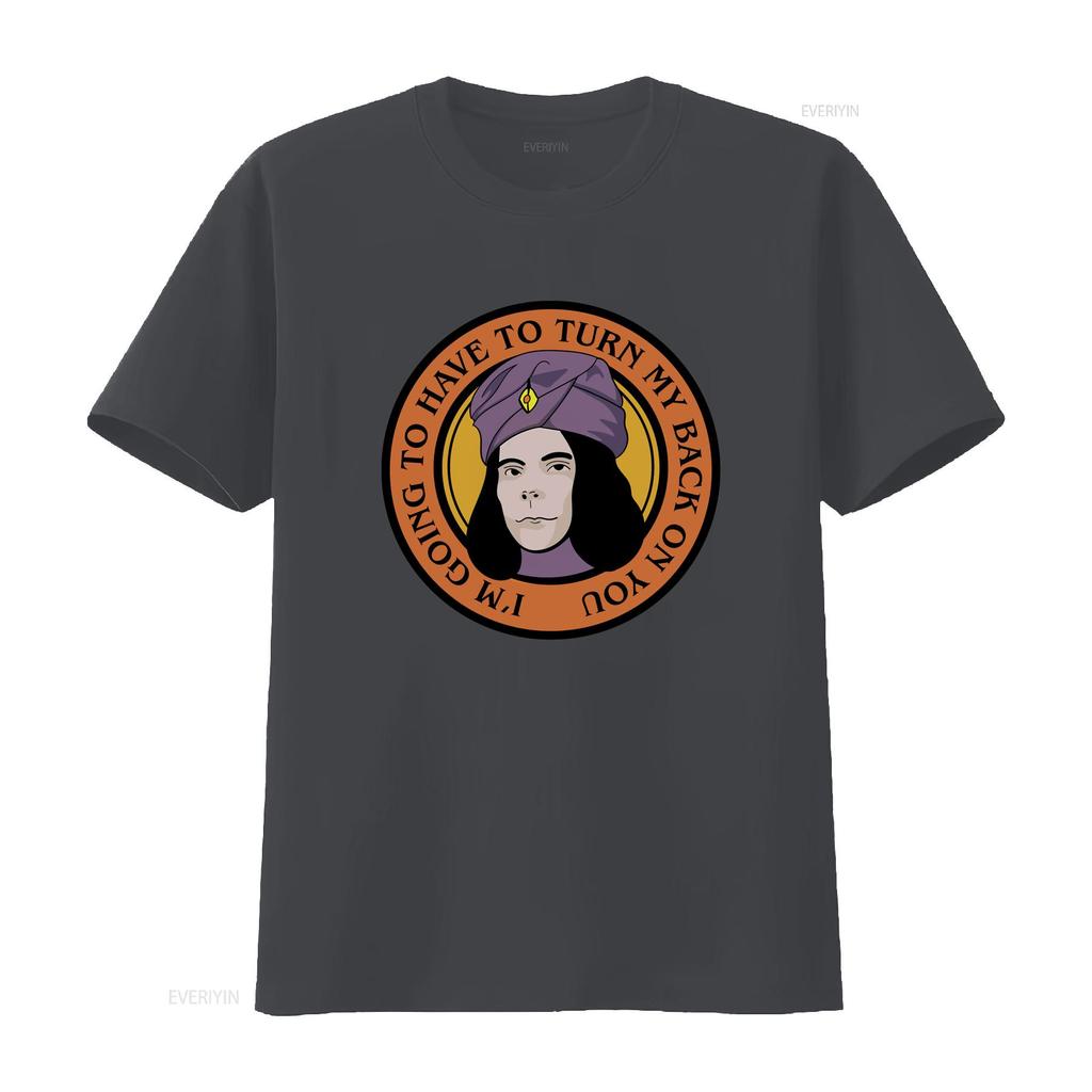 Naboo Turn My Back On You The Mighty Boosh T Shirt Howard Moon Old Gregg Vintage Comfortable Stretched Soft Slightly