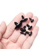 50/100pcs Crafts Plastic Oval Dog Noses Threaded Animals Eyes For DIY Dolls Toys Cute Bear Buttons Toy DIY Safety Doll Accessory