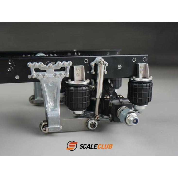 SCALECLUB TAMIYA trailer truck rear bridge single -axis airbag suspension system
