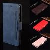 Full Stylish Flip Case Multiple Card Slot Bracket Leather Anti-Fall Shockproof Magnetic Wallet Case for Tecno Pova3/Camon 19 Neo/Spark 9 9T/Spark Go