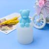 Cute Little Bear Aromatherapy Candle Silicone Mold Baking Mousse Cake Mold Gypsum Decoration Concrete Molds For Candles