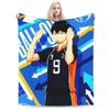 Плед Haikyuu Японское Аниме Фланелевый Печатный Портативный Супер Мягкий Пледы для Постельного Белья Коврик для Улицы Кусок