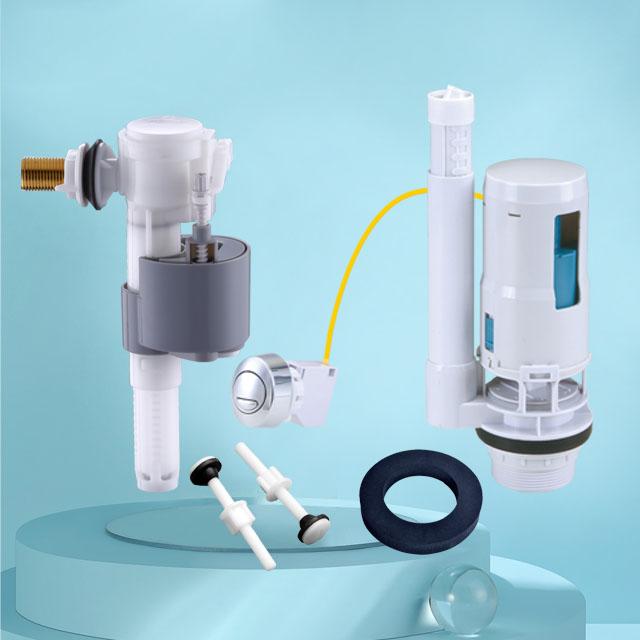Hot Selling New Design Toilet Tank Fitting Siphon Type Cistern Flush Mechanism Flushing Valve For Bathroom