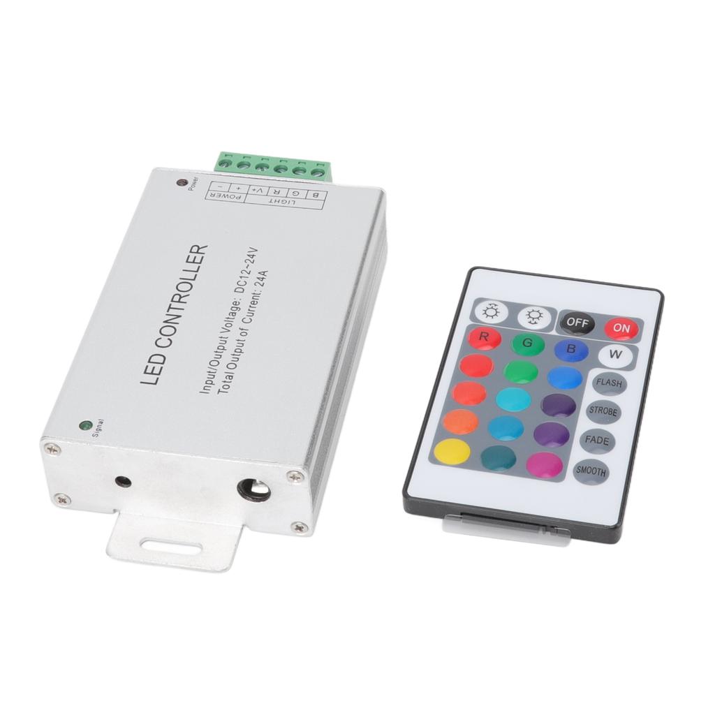 IR Remote Controller LED Light Strip Module Large Power 24A Wireless RF Controller