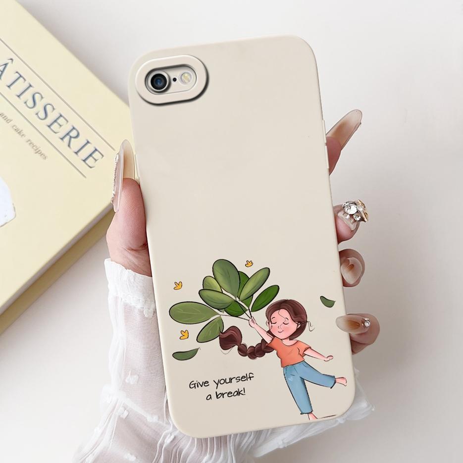 For Apple iPhone 6 6S Plus Case Fashion Candy Painted Cover Shockproof Phone Case For iPhone 6S Plus iPhone6 S Soft Fundas Coque