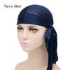 Silky Durag for Men Women, Long Tail Wave Cap, Soft Head Wrap Bandana for 360 Waves, Hair Protection Sleep Headwear