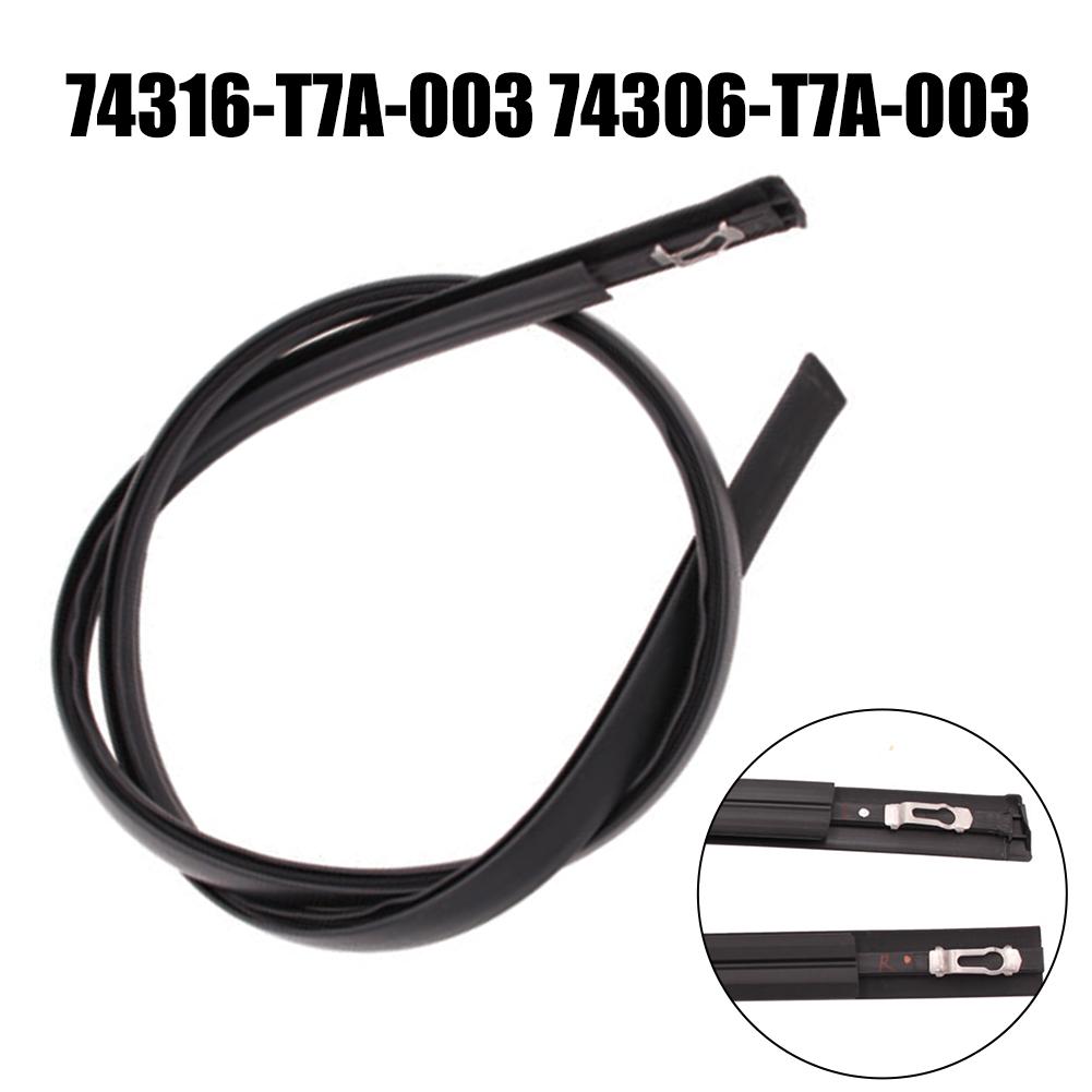 Обновите внешний вид вашего Honda HRV 2016-2021 с помощью сменного комплекта молдингов для отделки крыши. Простая установка. Долговечная резина.