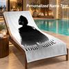 The Weeknd Custom Name Beach Towel Large Soft Towel for Indoor Bathroom Outdoor Beach